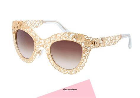 dolce gabbana sonnenbrille gold 2134